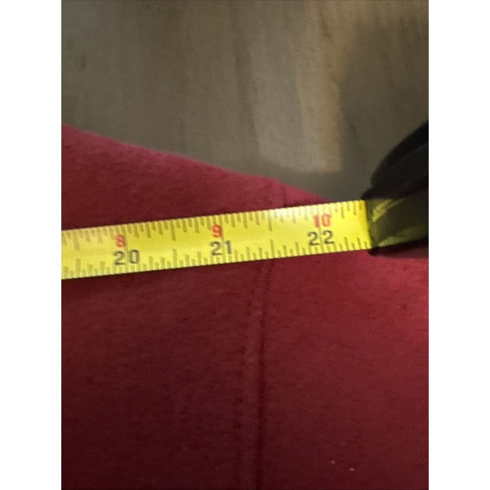 Vintage Southpole Y2K Maroon Authentic Collection Full Zip Hoodie Sweatshirt XL - Picture 9 of 11
